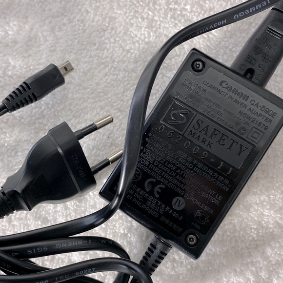 Canon FS100 Digital Video Camcorder Camera Silver Untested - Picture 3 of 16